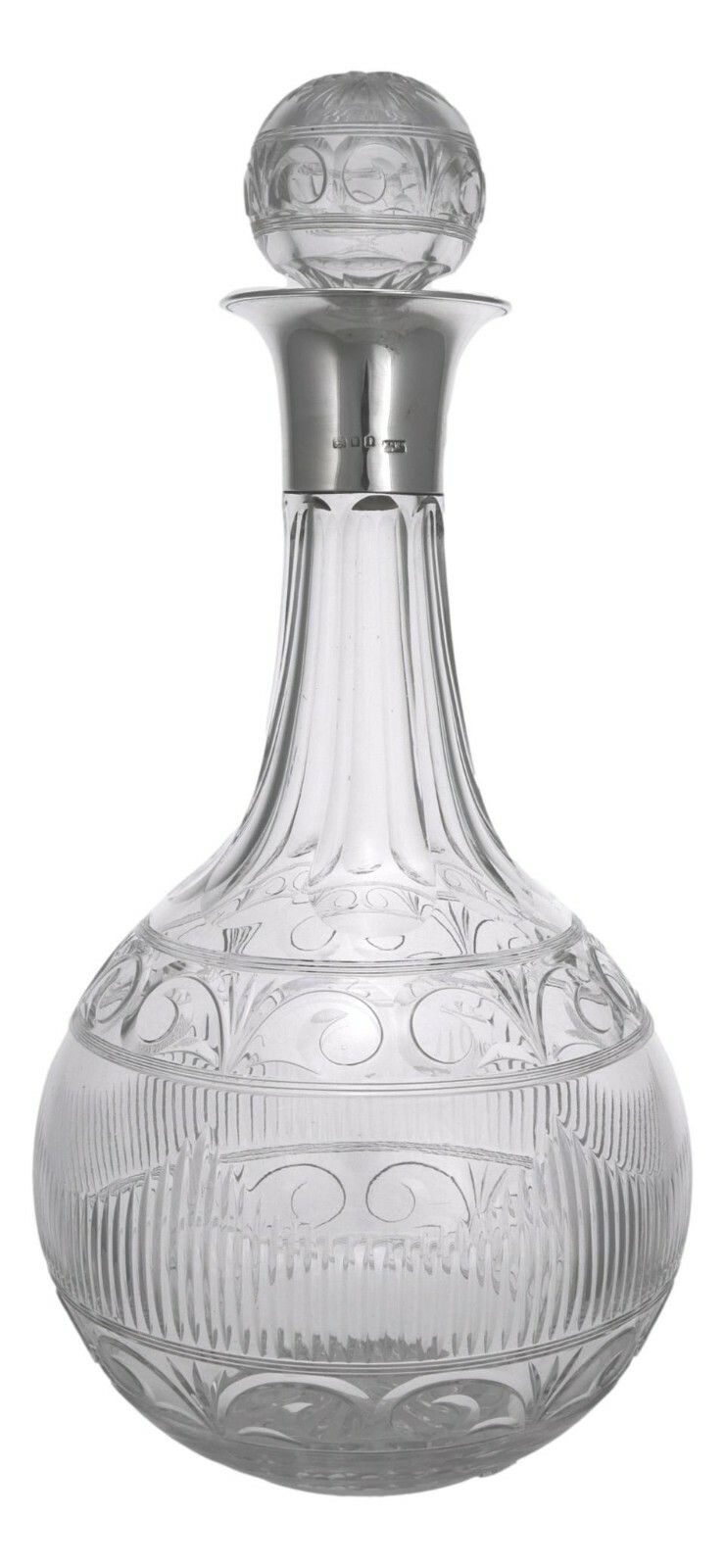 John Walsh Walsh Crystal / Mappin & Webb Decanter / Decanters 11 1/4"