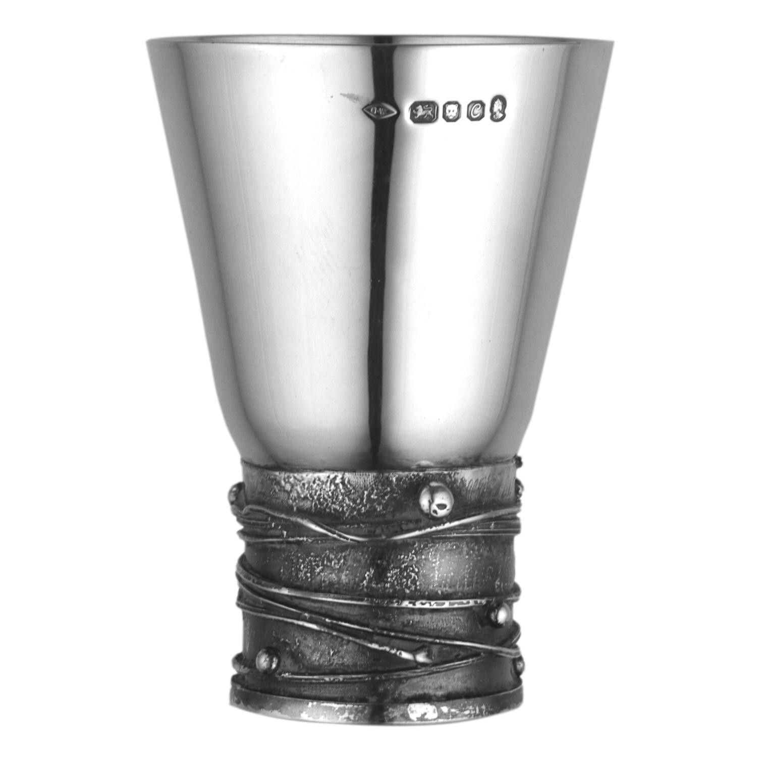Sterling Silver Mid Century Modern Graham Watling Set Of 6 Tumblers photo furniture
