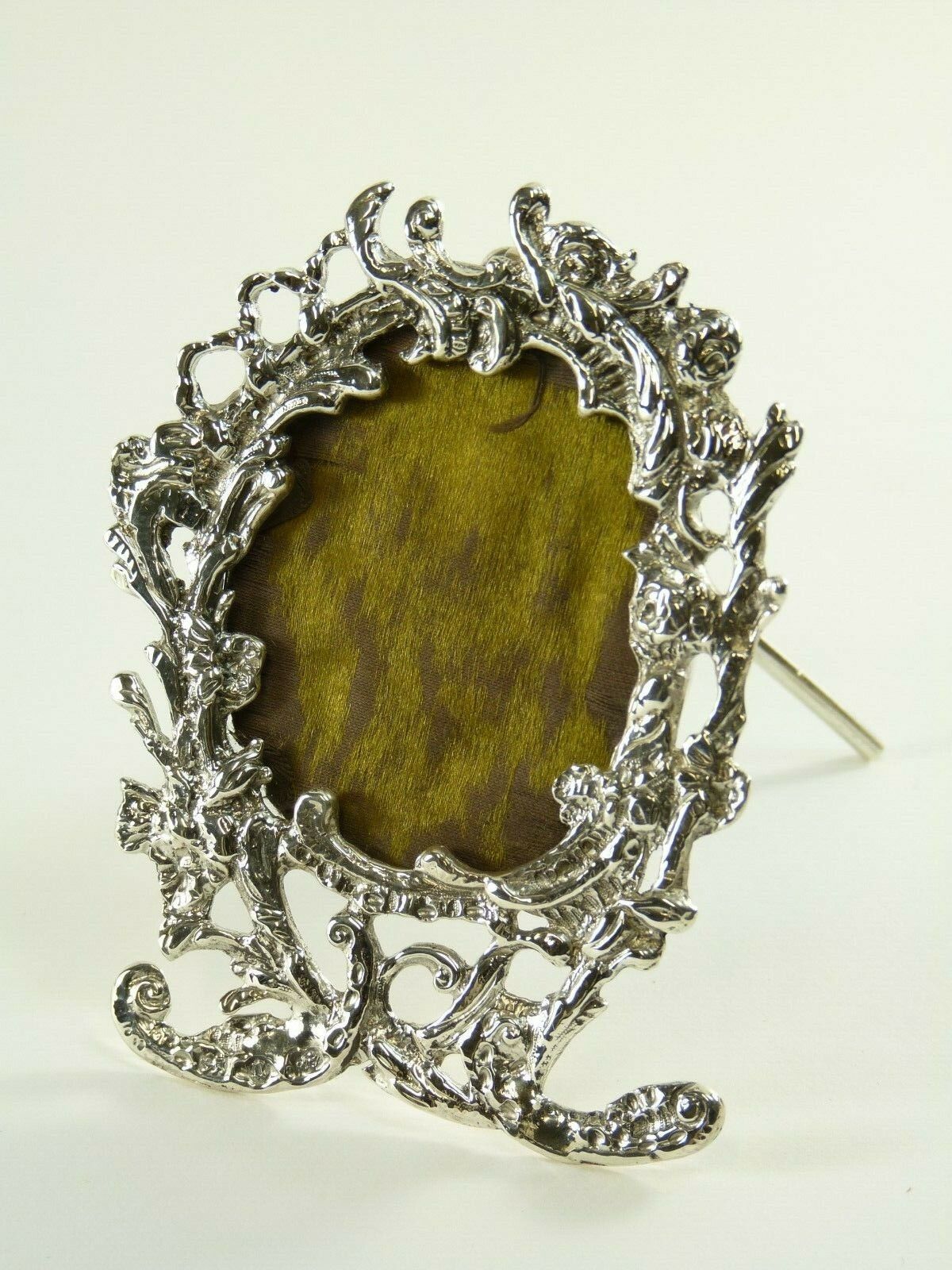 Vintage Sterling Silver Cast Lawrence Emanuel Photo / Picture Frame Sf145 photo furniture
