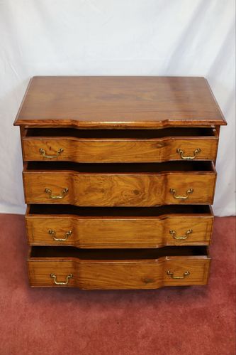 Lovely Anglo Indian Campaign Style Chest Of Drawers photo for sale