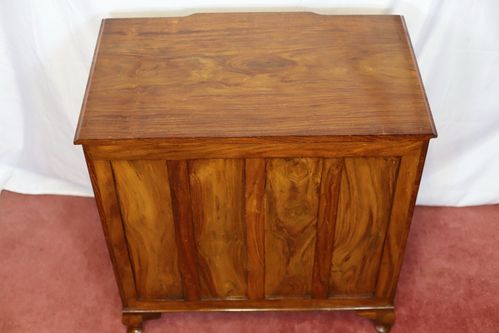 photo for sale Lovely Anglo Indian Campaign Style Chest Of Drawers