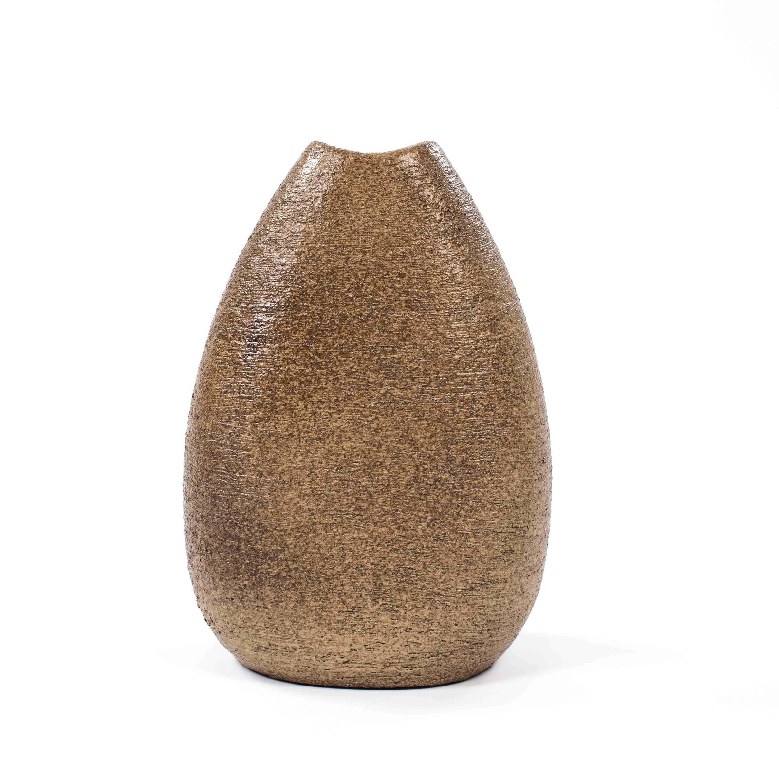 French Mid Century Ceramic Vase With Geometric Decoration By G. Masarra, 1950s photo vinterior