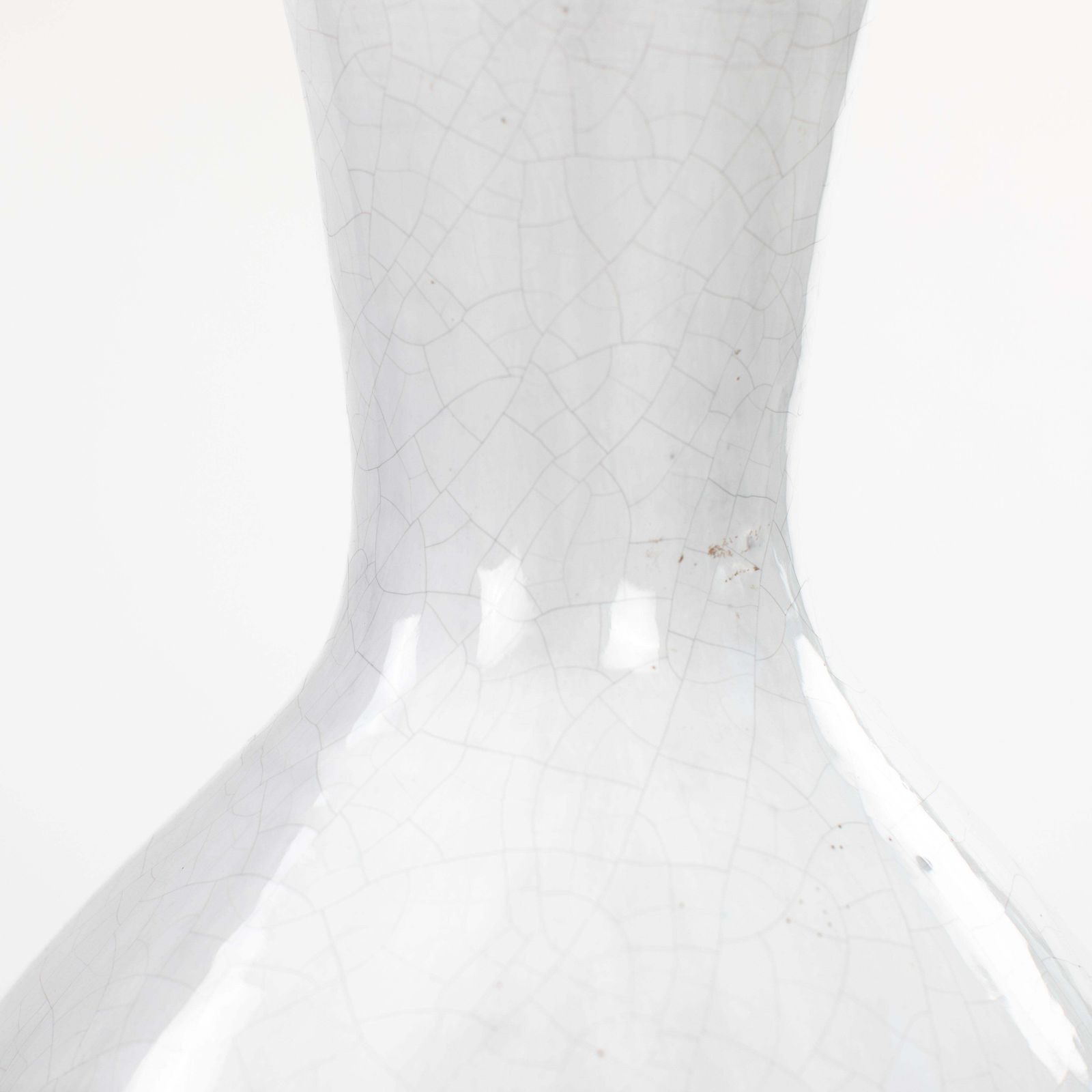 Italian Mid Century Black And White Vase In Raku Design, Signed Marioni 1970s photo Home Decor