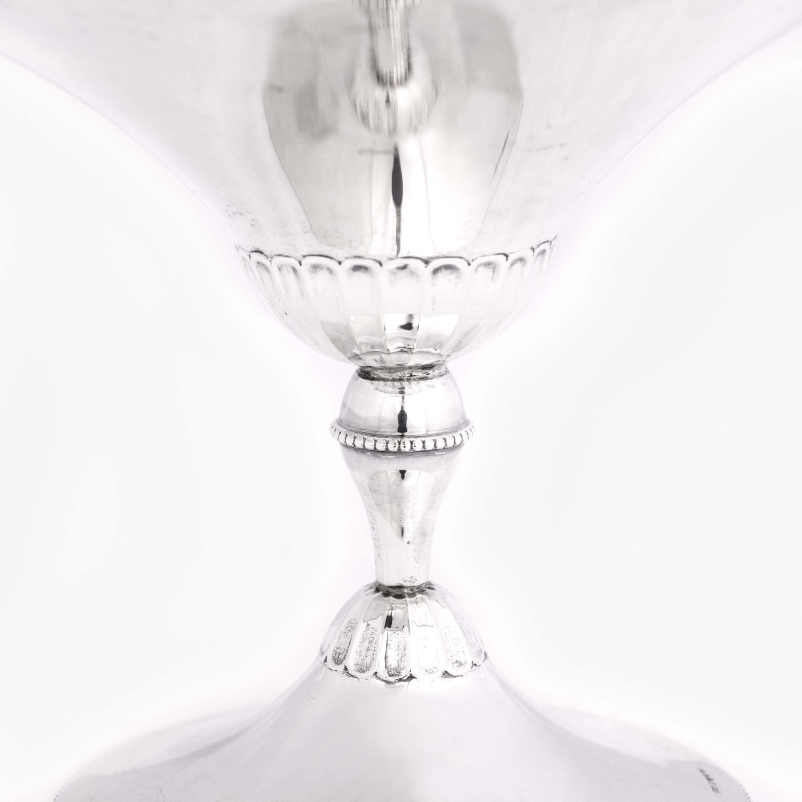 Swedish Art Déco Centerpiece / Bowl 925 Sterling Silver, Gothenburg 1920s photo vinterior