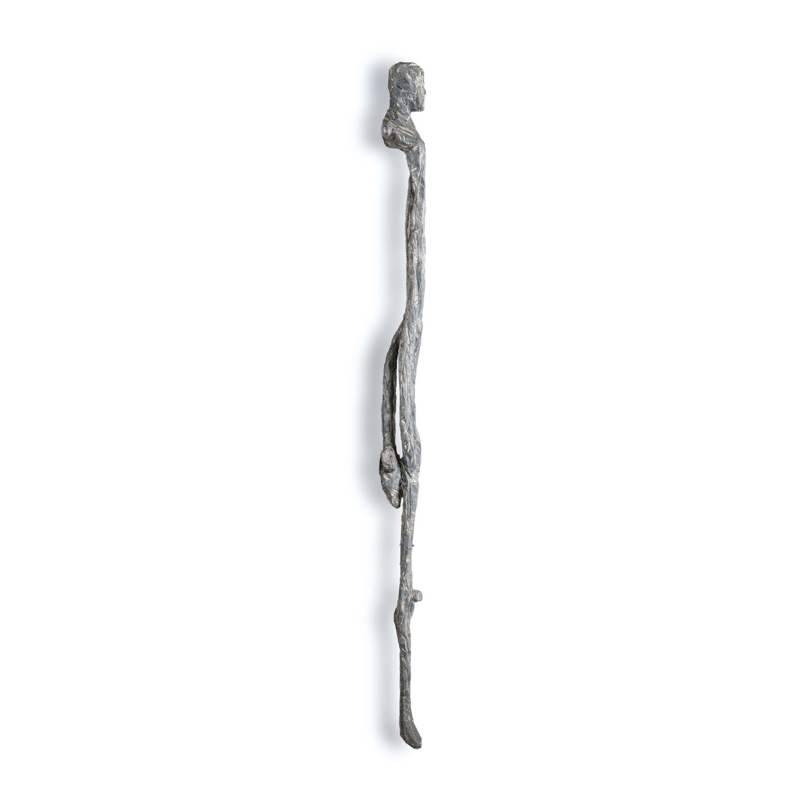 Tall Abstract Wooden Wall Mounted Grey Blue Sculpture By Christofer Kochs 2014 photo furniture