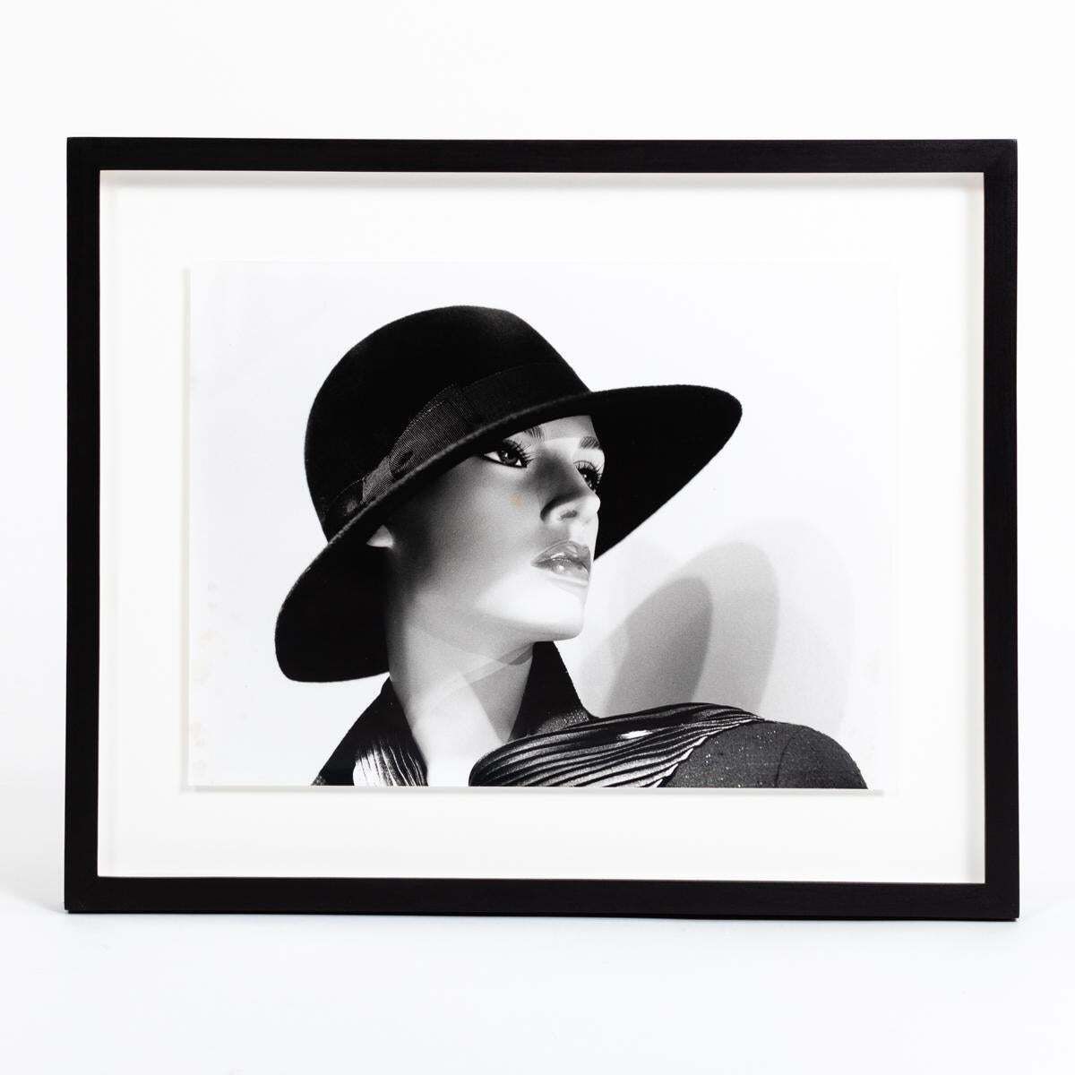 Pair Of Italian Midcentury Photographs In Black And White Of 2 Mannequins, 1960s photo buy