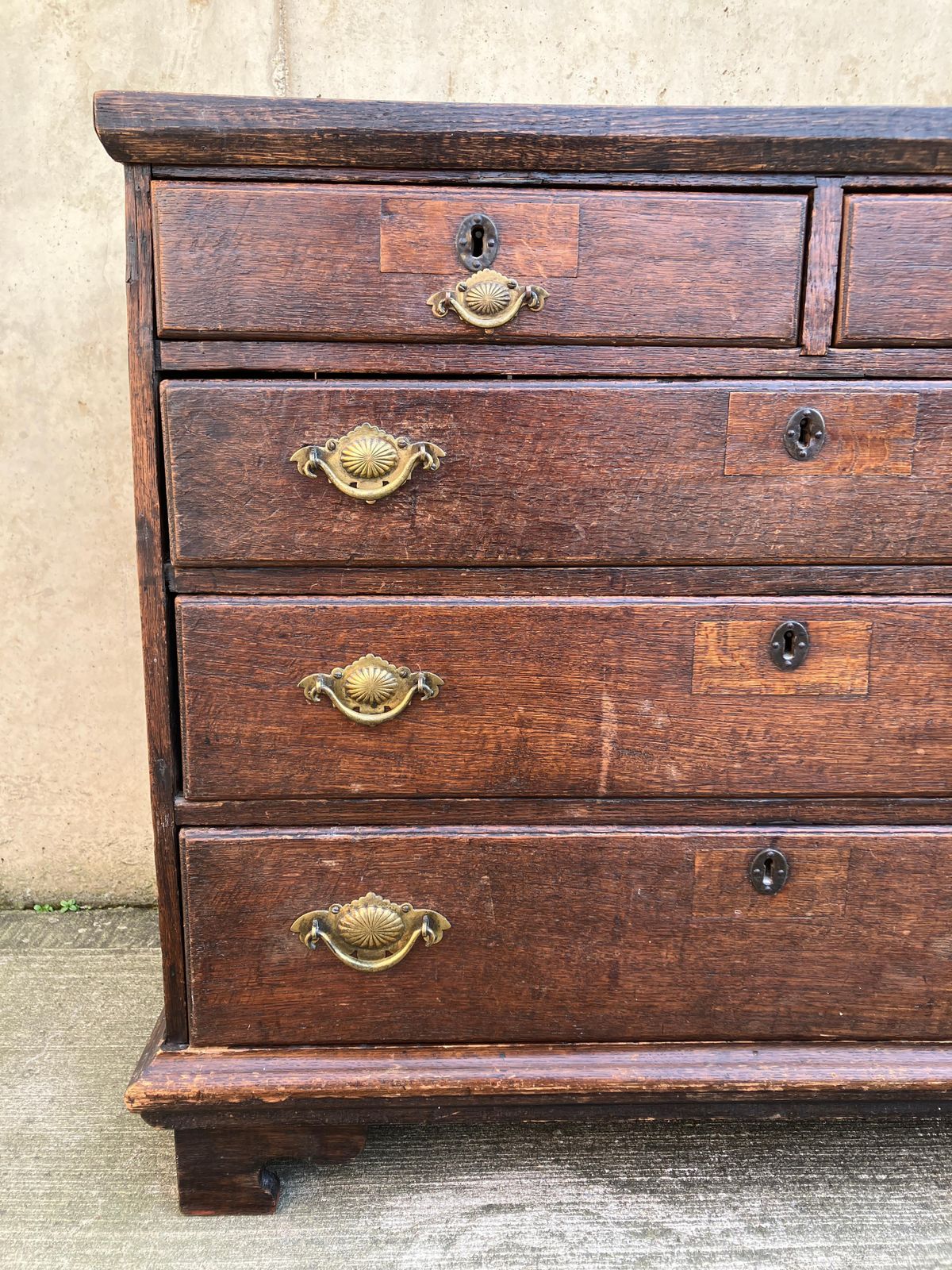 photo for sale English Antique Chest Of Drawers In Oak