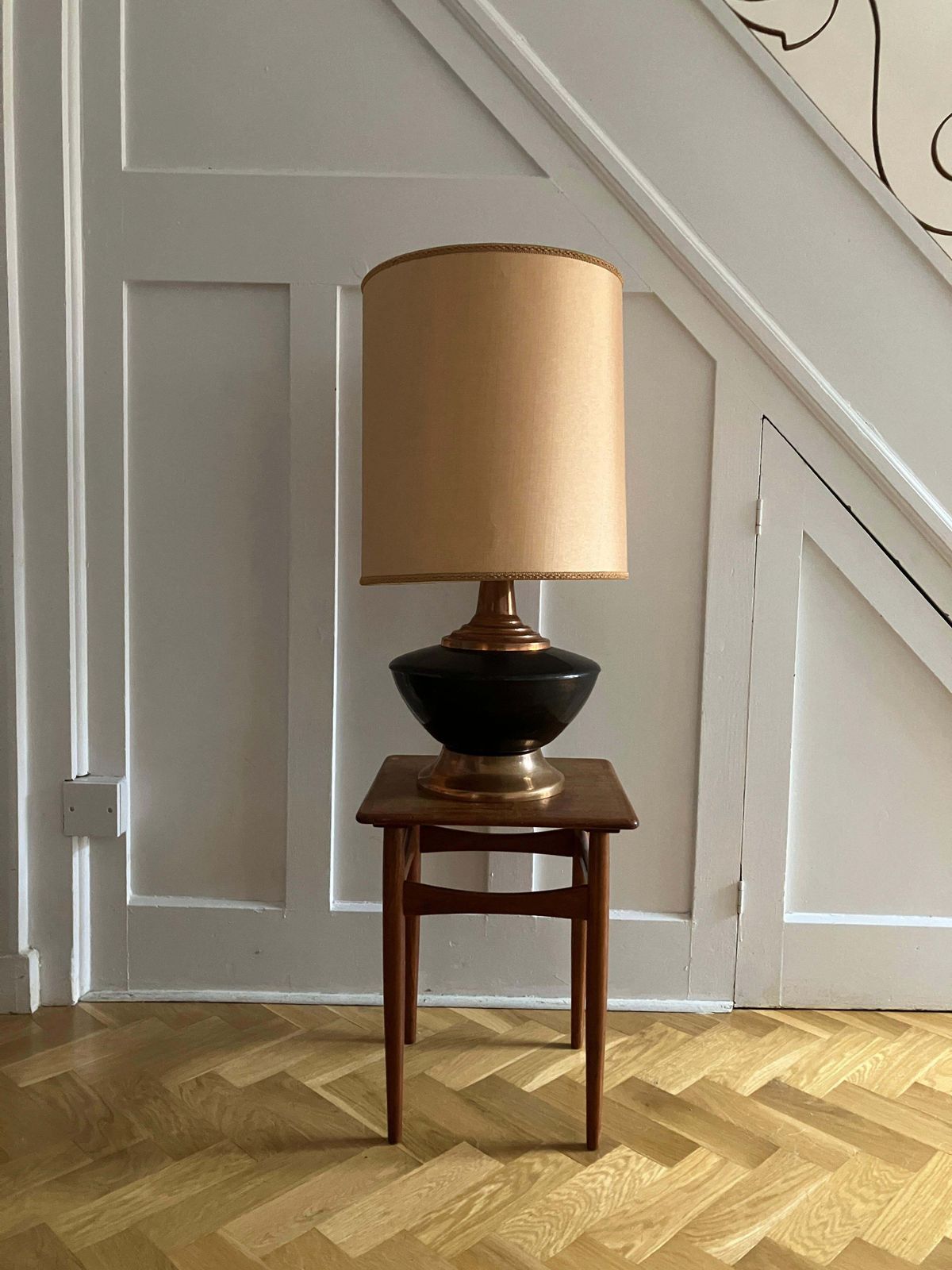 photo furniture Midcentury Copper Crafts Ltd Copper Lamp Made In Africa