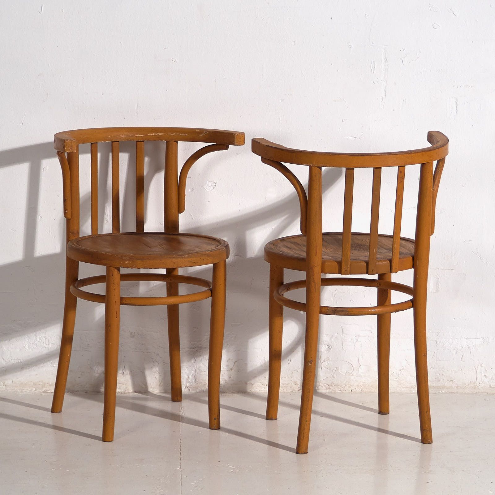 Antique Armchairs Thonet (C.1920). Set Of 2 Pieces #9