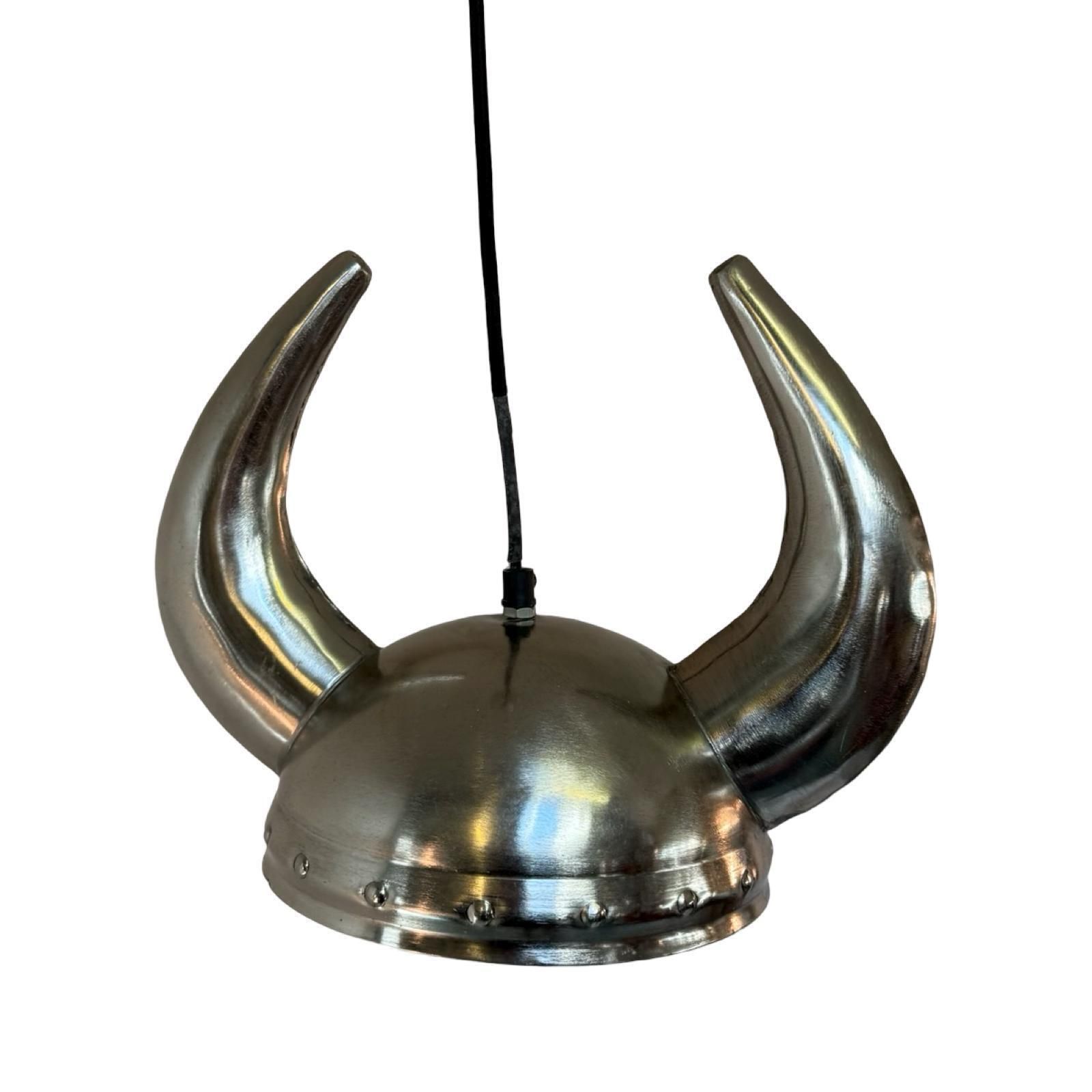 Kare Design   Pendant Lamp Model 'Viking'   Helmet Shaped Ceiling Lamp, Marked And Including The Canopy photo Lighting