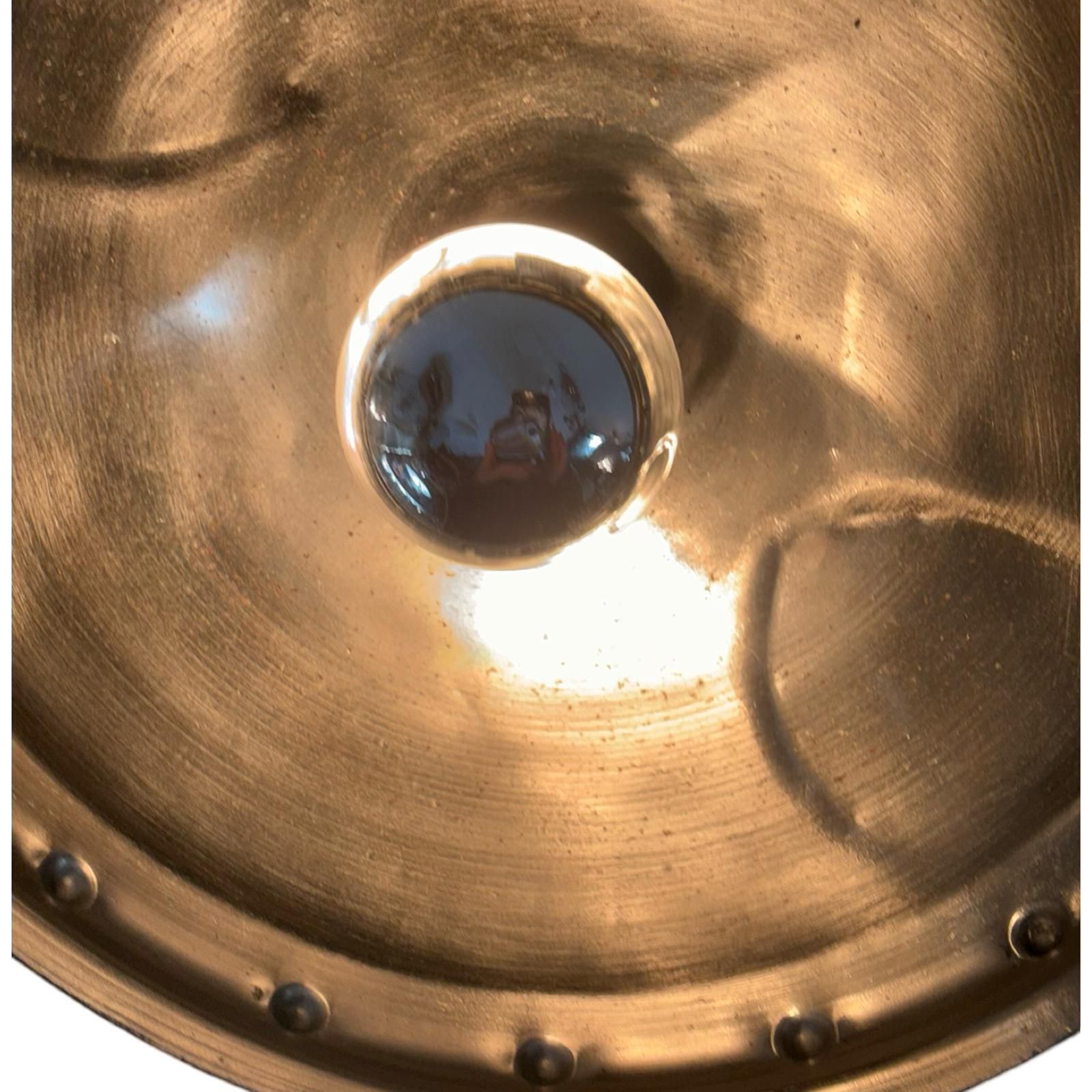 Kare Design   Pendant Lamp Model 'Viking'   Helmet Shaped Ceiling Lamp, Marked And Including The Canopy photo buy