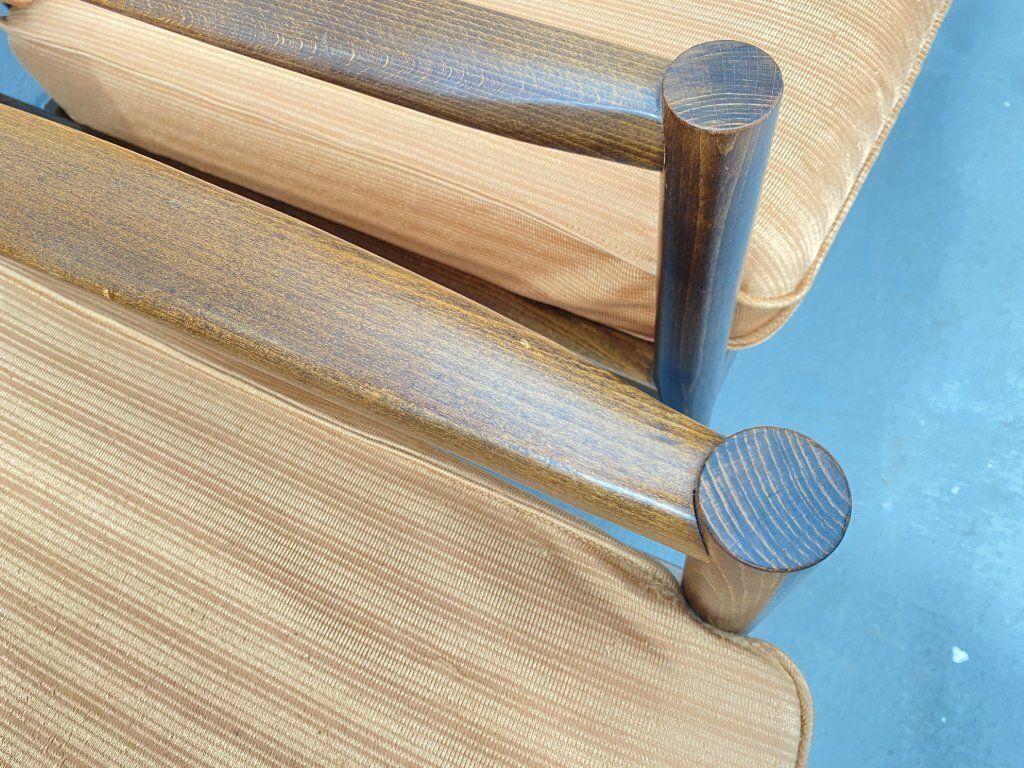 photo furniture Pair Of Scandinavian Style Armchairs, 1980s