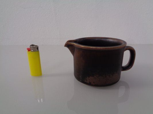 photo furniture Finnish Ruska Milk Jug And Sugar Pot By Ulla Procope For Arabia, 1960s, Set Of 2