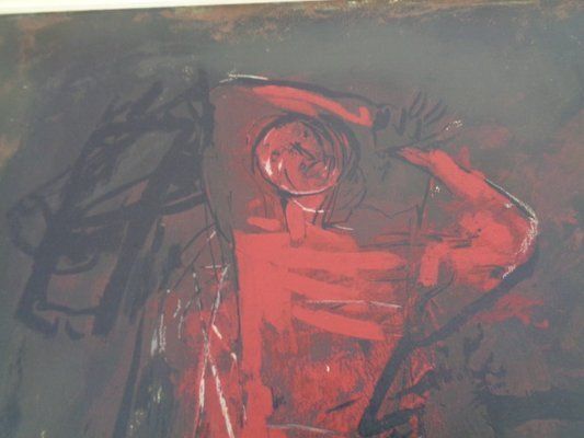 After Marino Marini, Dancer, 1960s, Artwork On Wood photo buy