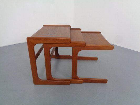 photo buy Danish Teak Nesting Tables From Salin Nyborg, 1960s, Set Of 3