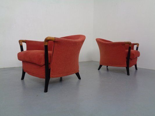 Set Of Progetti Lounge Chairs By Umberto Asnago For Giorgetti, 1980s, Set Of 2 photo furniture