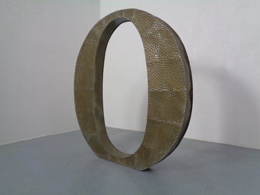 Large Industrial Letter O In Aluminum, 1960s photo for sale