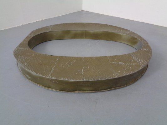 Home Decor Large Industrial Letter O In Aluminum, 1960s photo