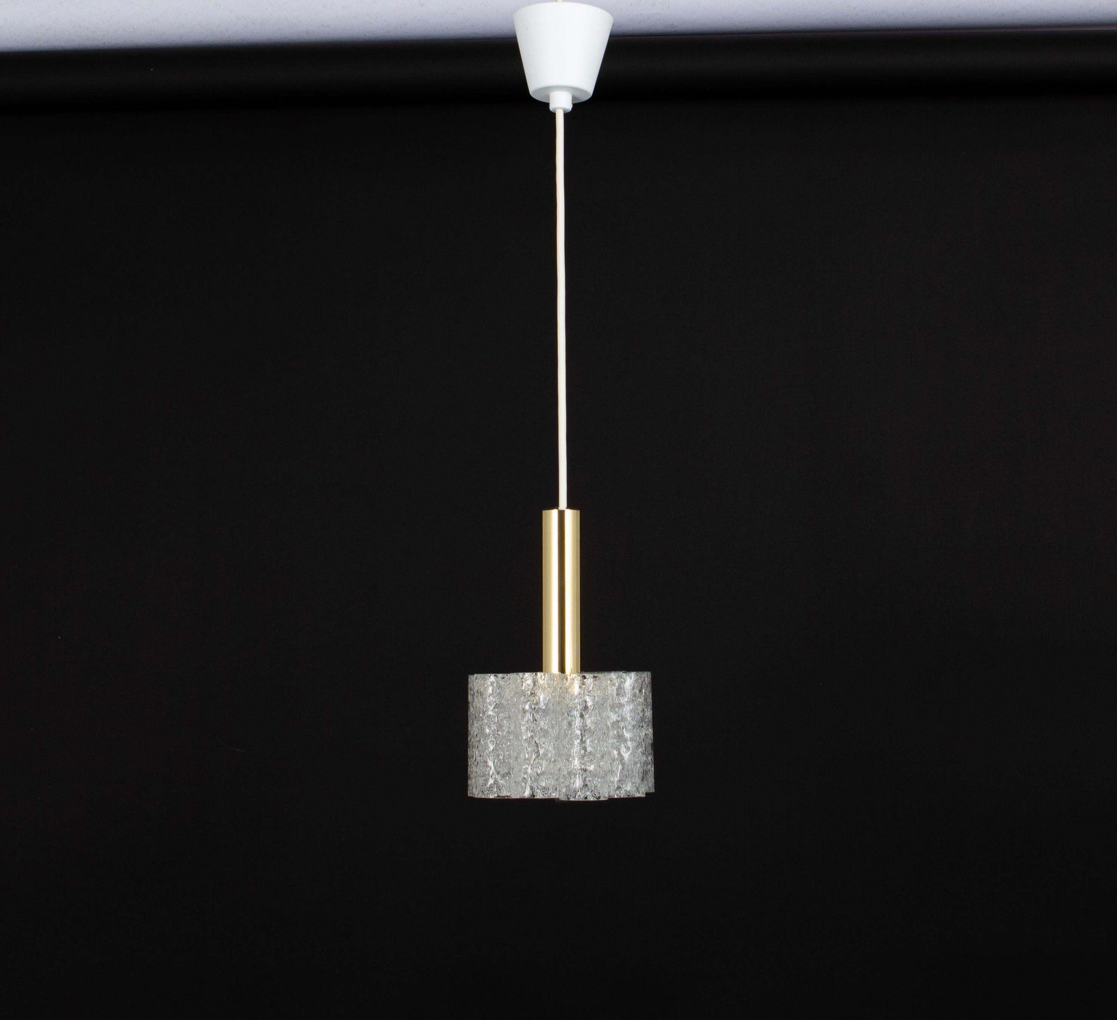 1 Of 3 Petite Murano Tubes Pendant Lights By Doria, 1970s photo 344.0
