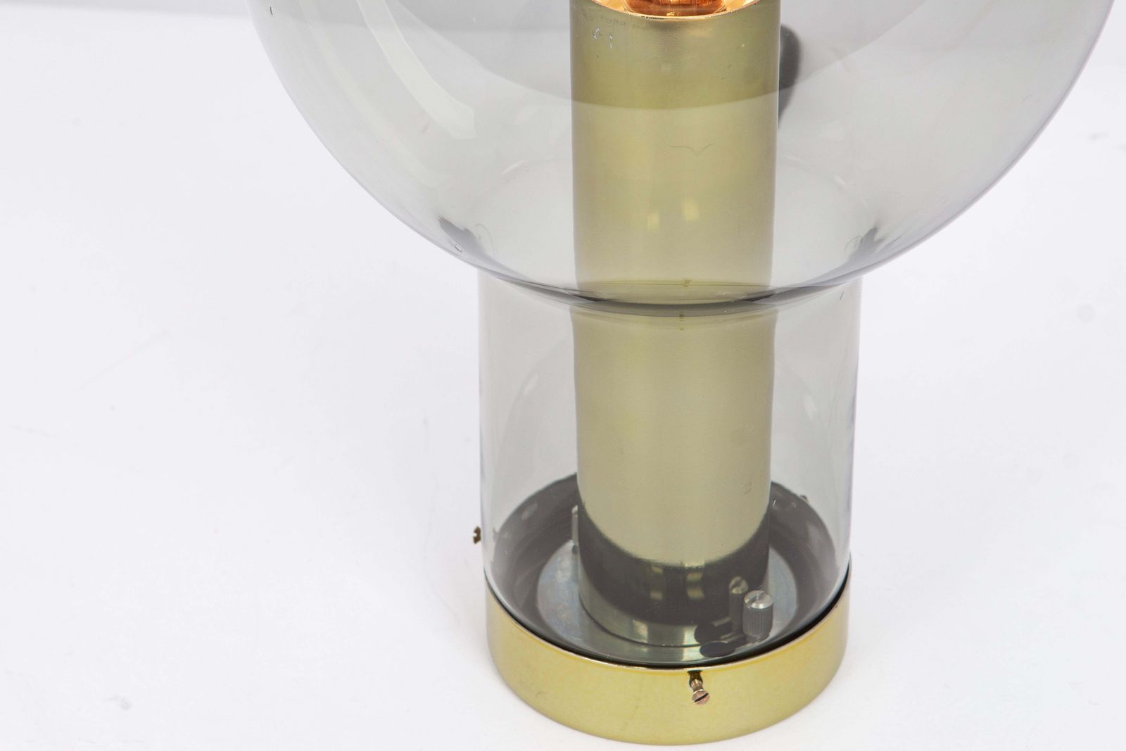 1 Of 20 Large Stunning Raak Brass Flushmount Maxi Globe, Netherlands, 1960s photo buy