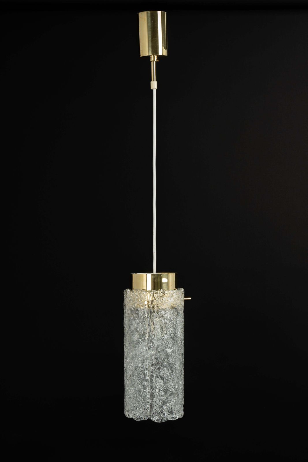 1 Of 2 Petite Murano Pendant Lights By Hillebrand, 1960s photo 474.0
