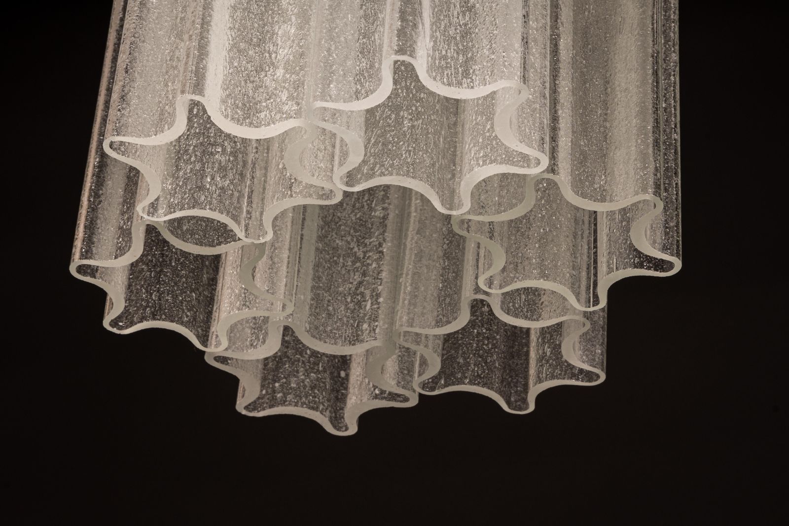 Lighting 1 Of 3 Small Limburg Glass Flush Mount, Germany, 1970s photo