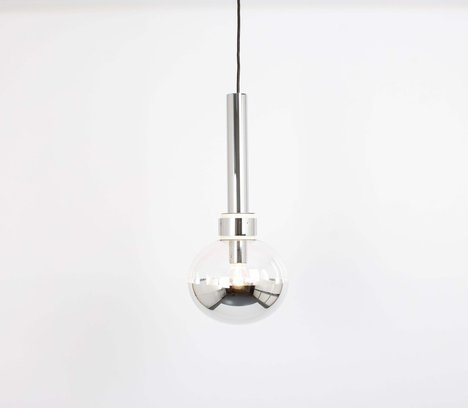 1 Of 3 Large Designer Pendant Light For Staff Leuchten, Germany, 1970s photo furniture