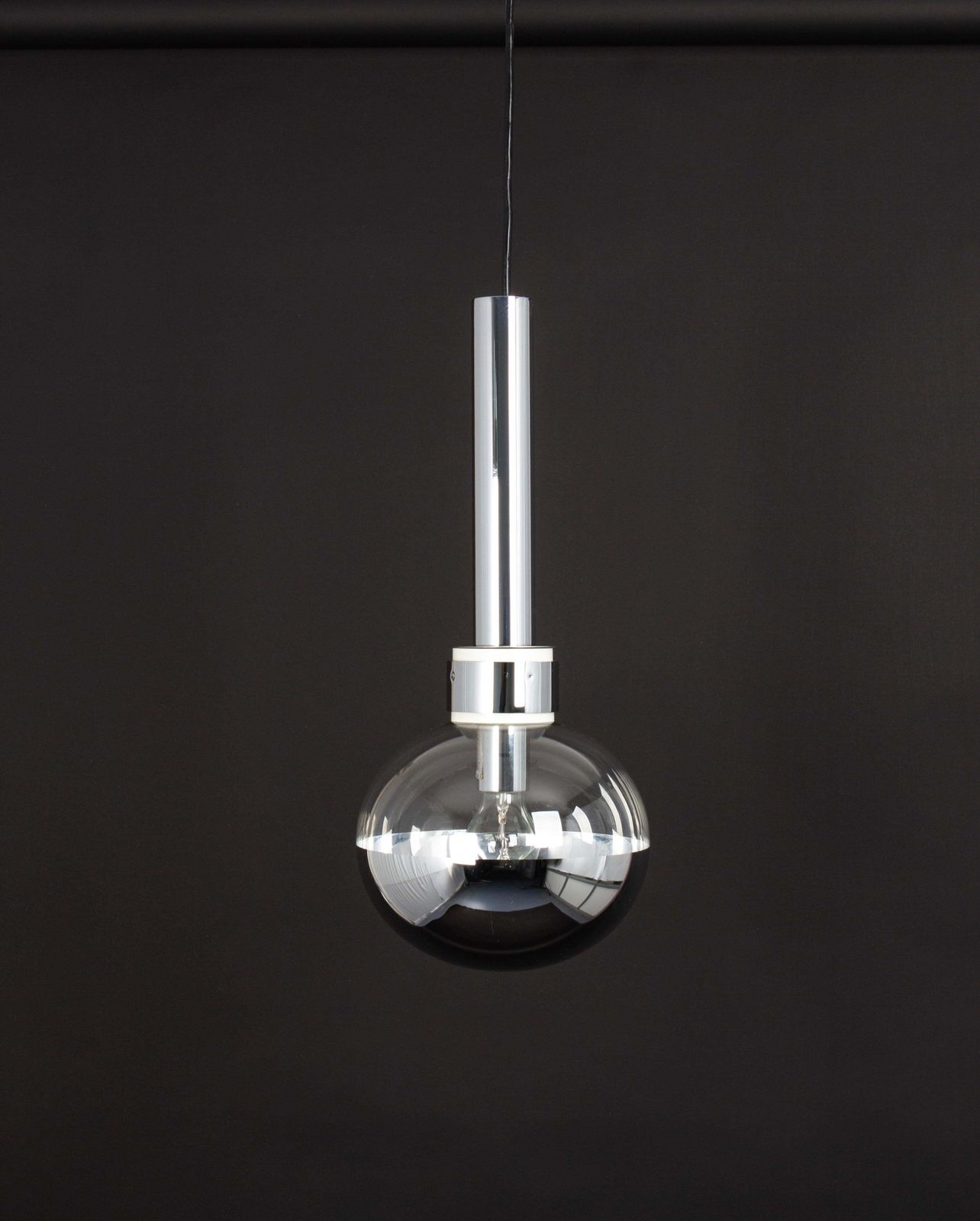 1 Of 3 Large Designer Pendant Light For Staff Leuchten, Germany, 1970s photo for sale