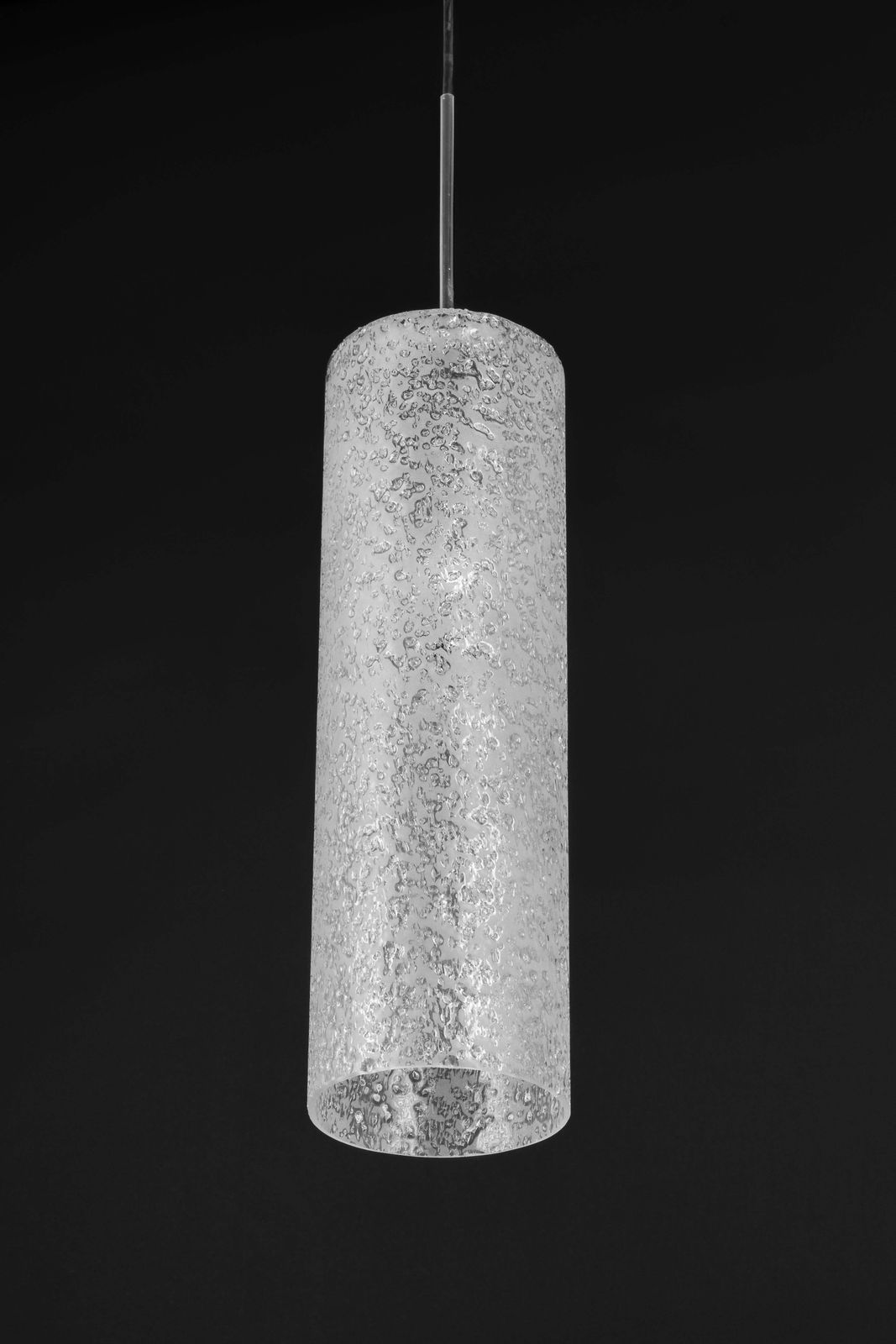 1 Of 6 Large Tube Murano Pendant Lights By Doria, 1970s photo furniture