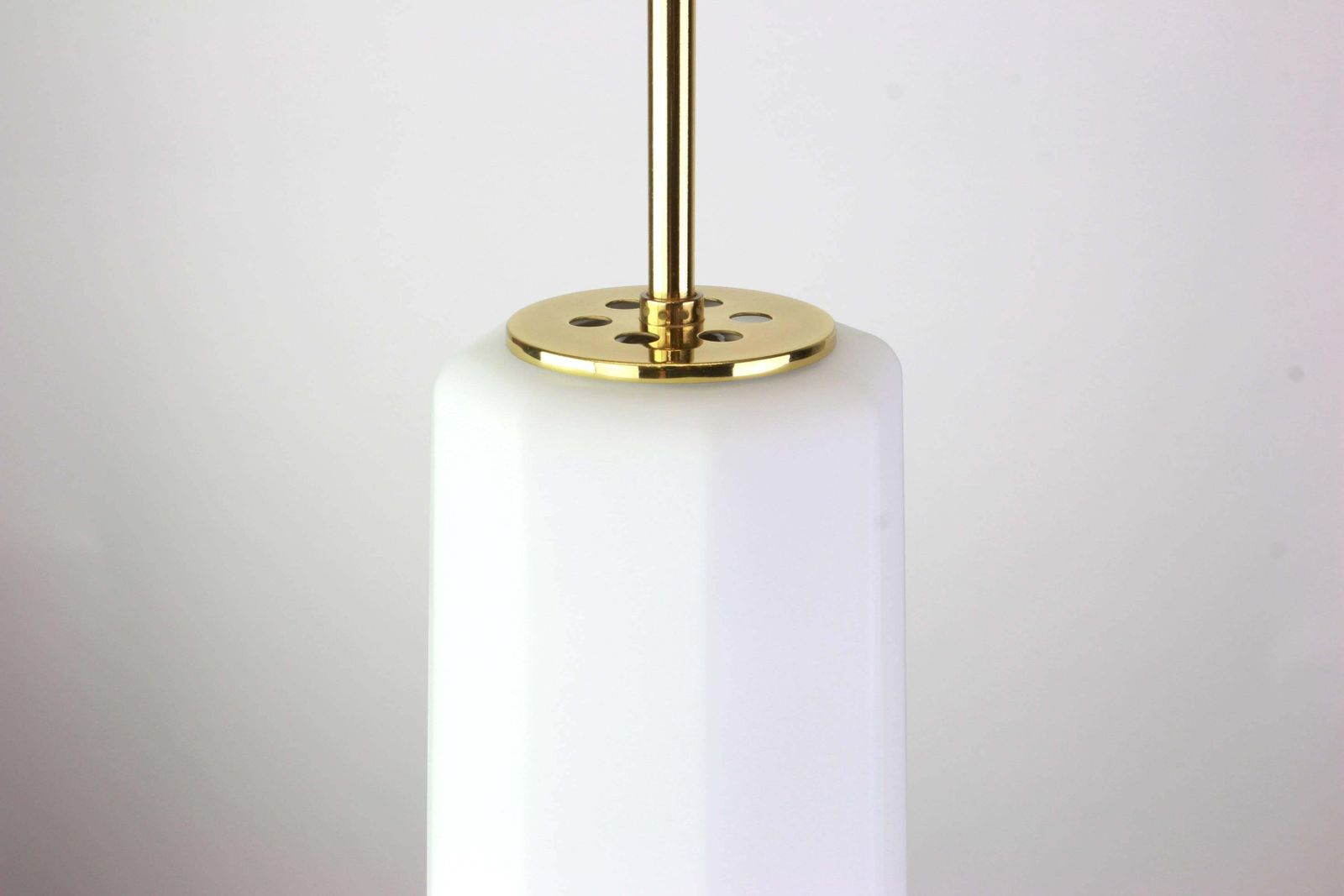 1 Of 10 Stunning Opal Glass Pendants By Limburg, Germany, 1970s photo for sale