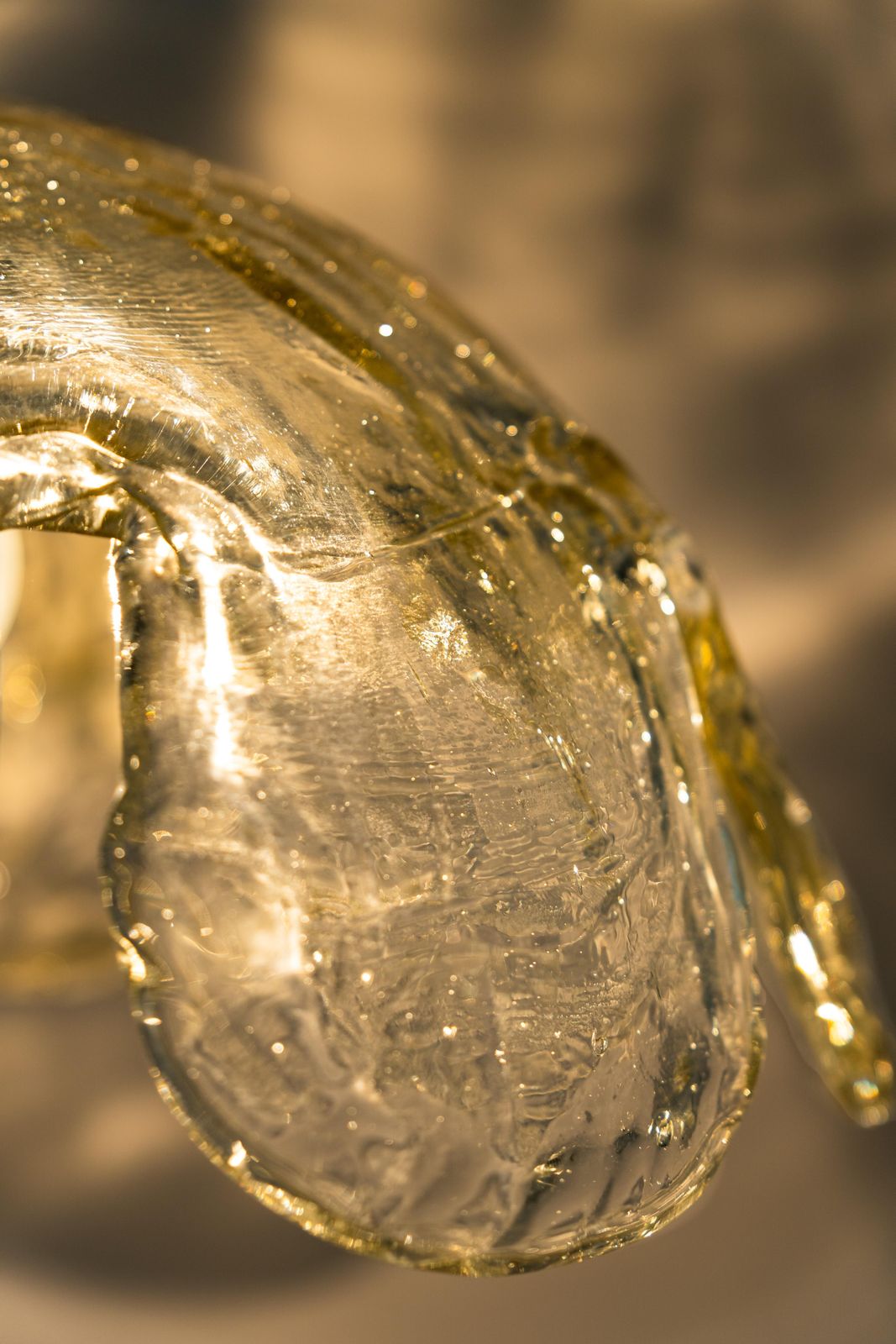 1 Of 2 Murano Glass Pendant Light Designed By Kaiser, Germany, 1960s photo vinterior
