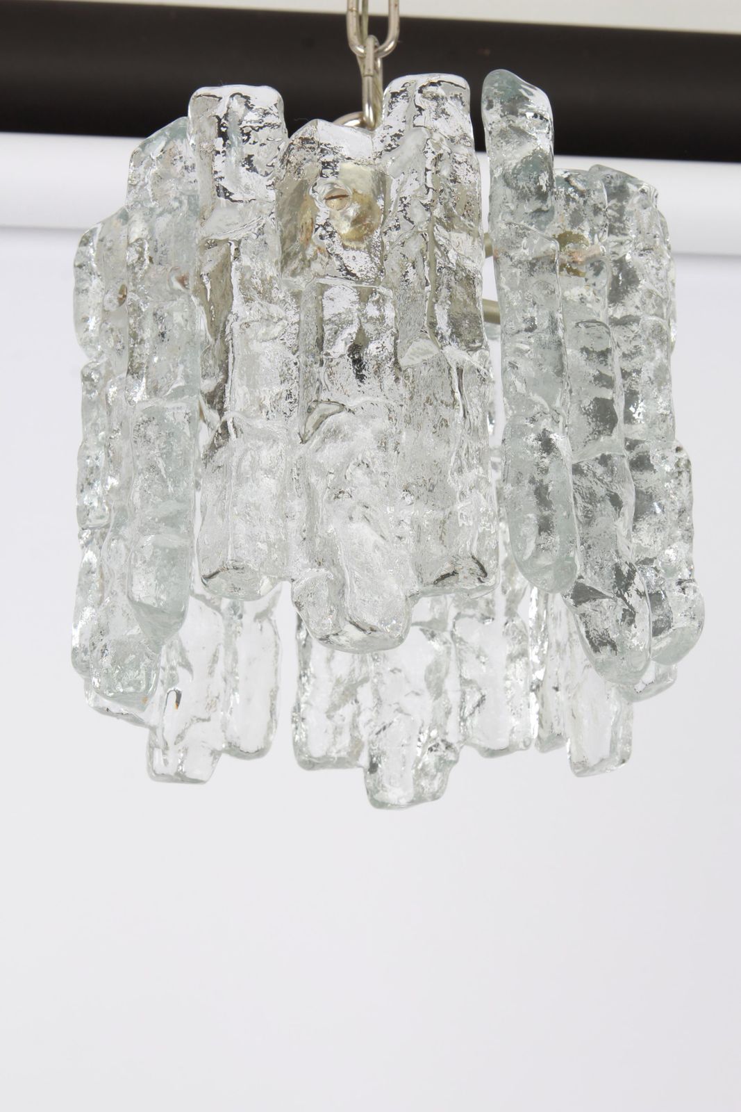 1 Of 4 Murano Ice Glass Pendants By Kalmar, Austria, 1960s photo 1204.0