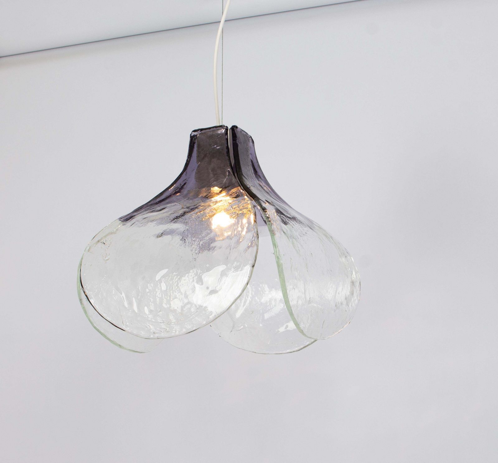 1 Of 3 Stunning Murano Pendant Light Designed By Carlo Nason For Kalmar, 1970s photo buy