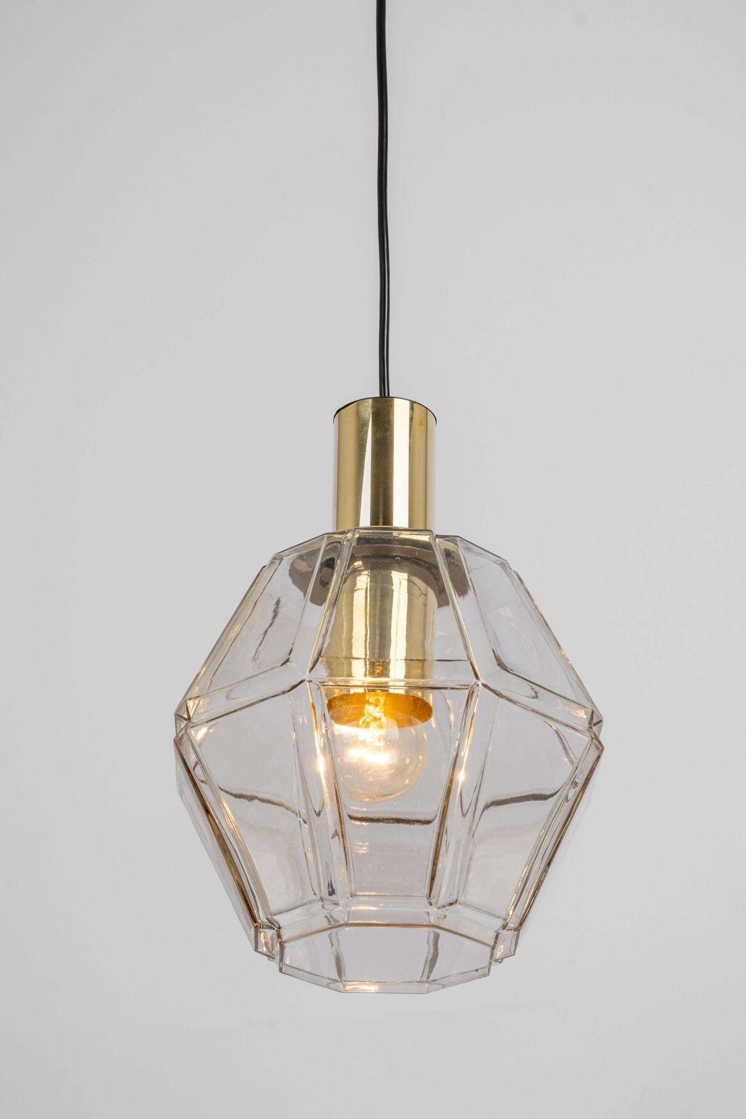1 Of 3 Glass Pendant Lights By Limburg, Germany, 1970s photo 662.0