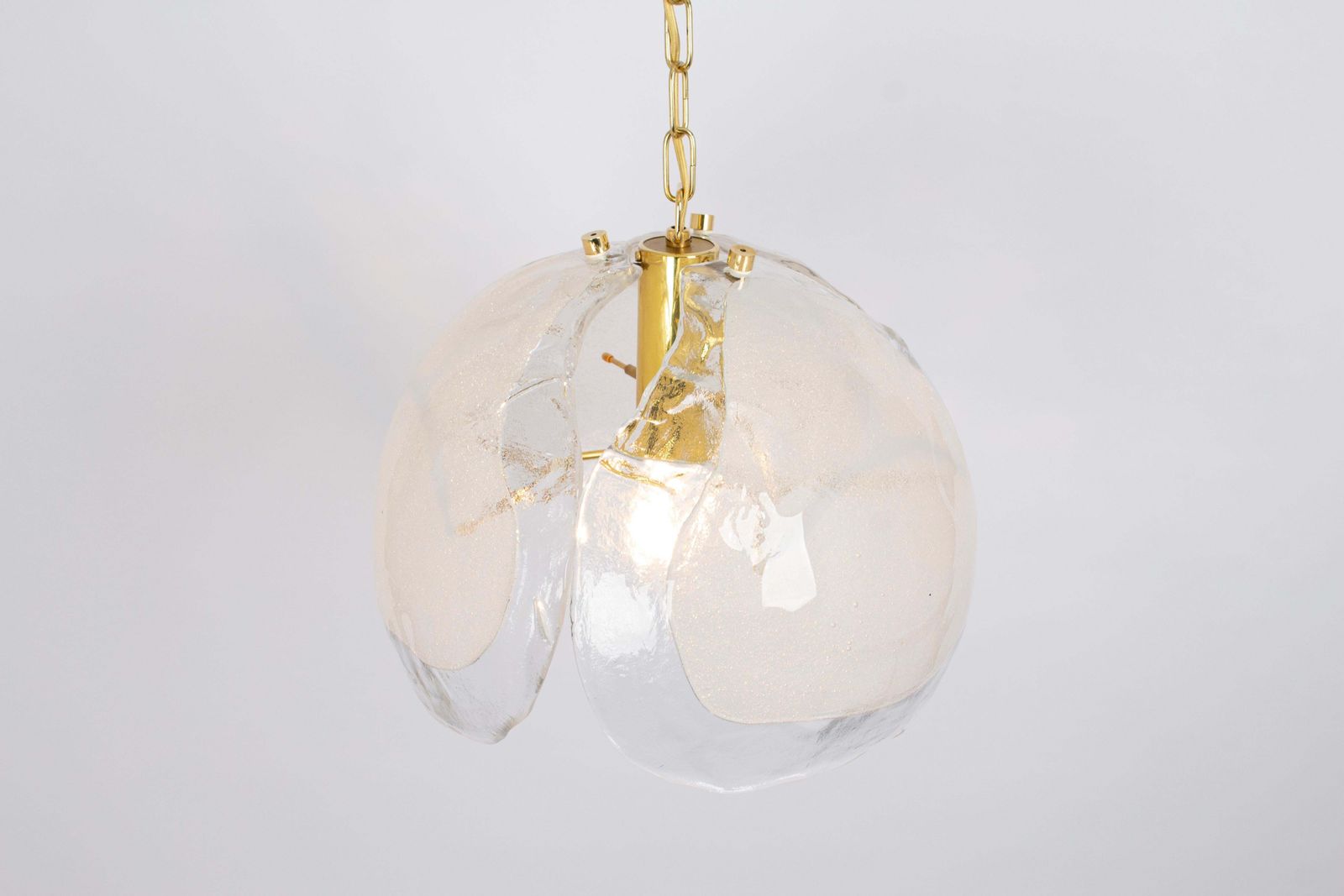 1 Of 2 Murano Glass Chandelier Designed By Kaiser, Germany, 1960s photo 1247.0
