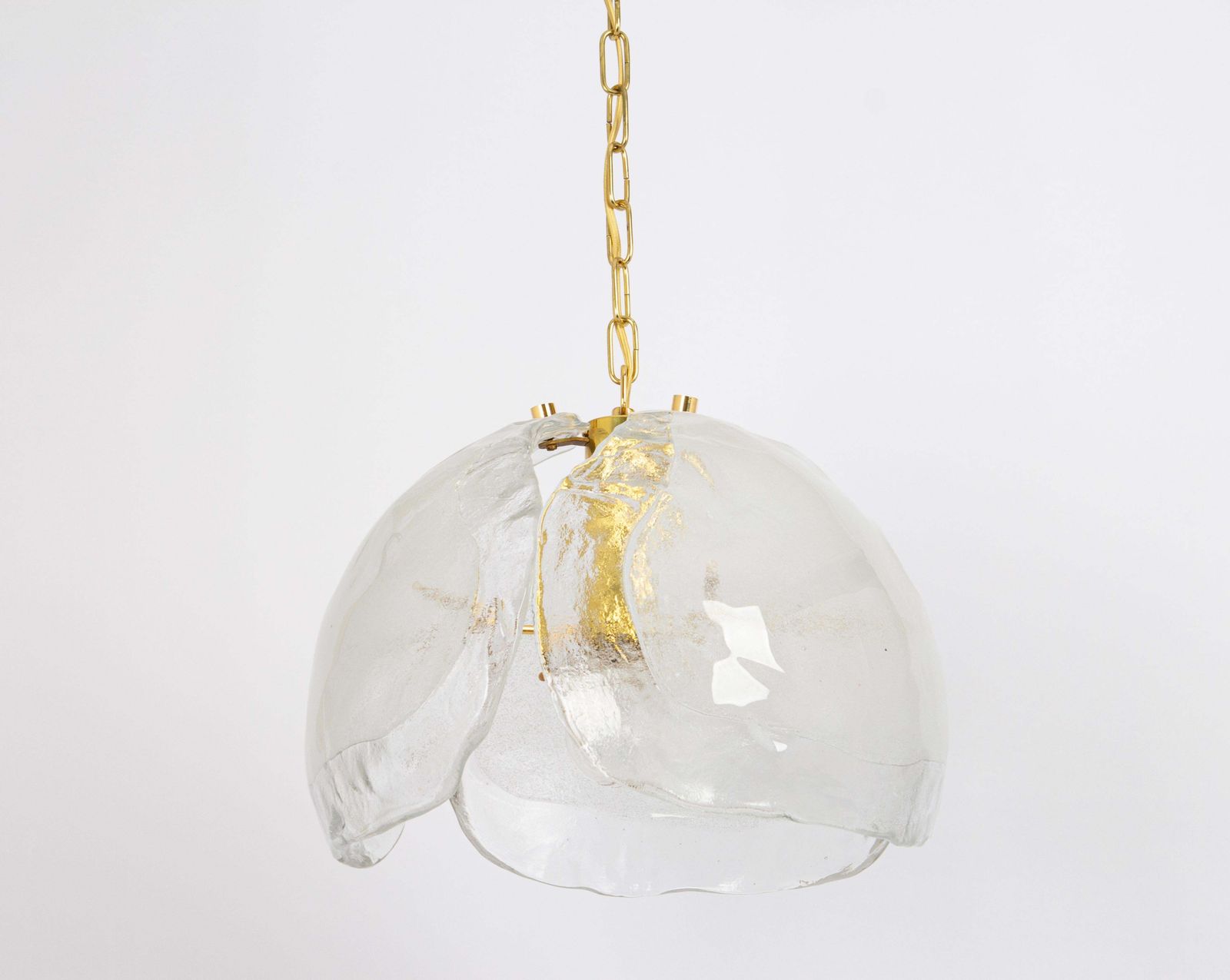 photo furniture 1 Of 2 Murano Glass Chandelier Designed By Kaiser, Germany, 1960s
