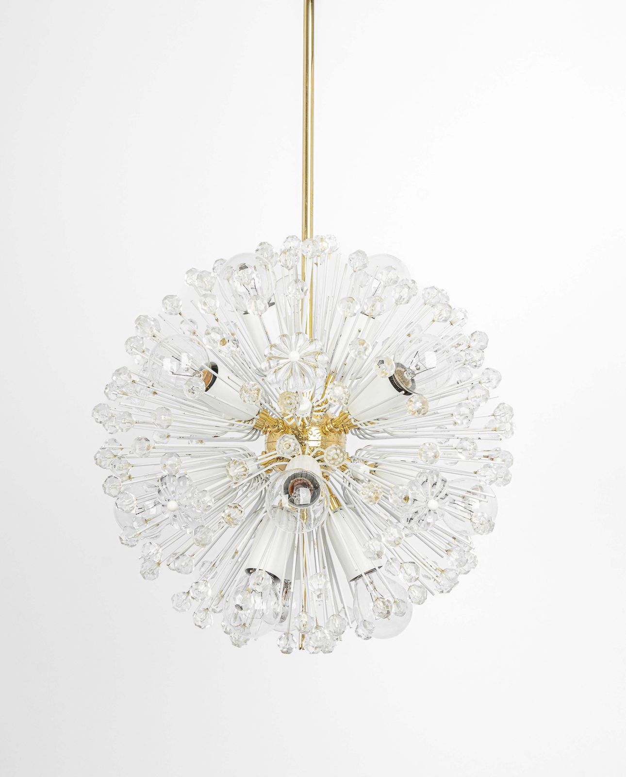 1 Of 3 Petie Starburst Brass Pendant Lights By Emil Stejnar, Austria, 1960s photo furniture