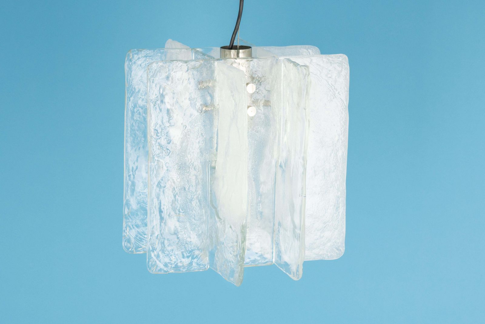 photo furniture 1 Of 2 Murano Glass Chandelier Designed By Carlo Nason For Mazzega, 1970s