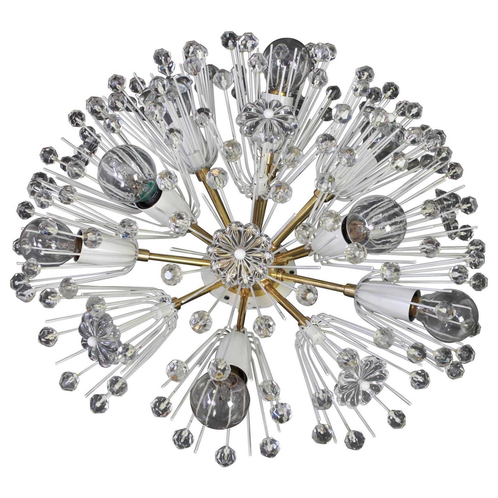 Starburst Brass Chandelier By Emil Stejnar, Austria, 1960s