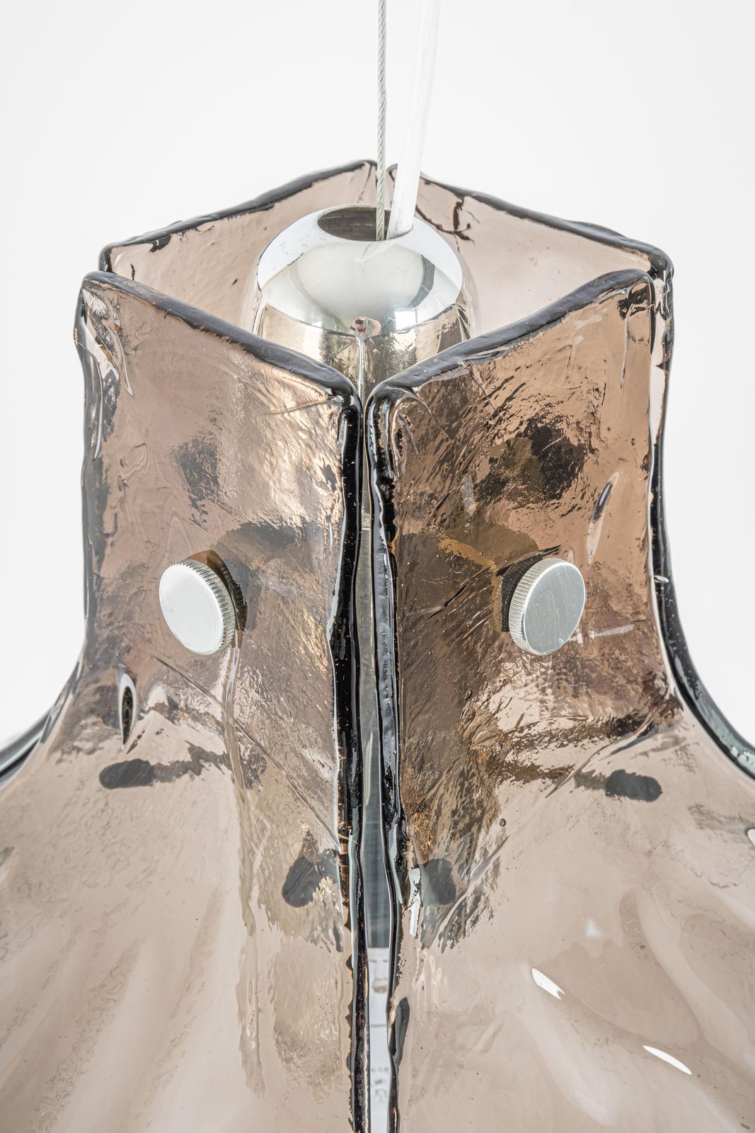 1977.0 1 Of 2 Murano Glass Chandelier Designed By Carlo Nason For Kalmar, Germany, 60s photo