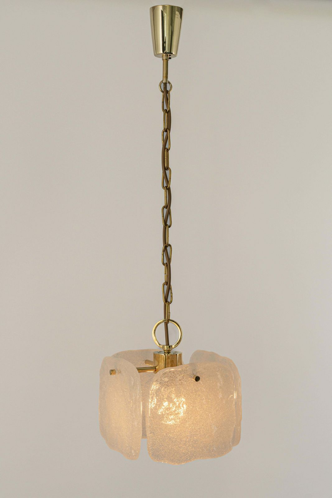 photo furniture 1 Of 3 Petite Murano Glass Pendant Light By Kalmar, Germany, 1960s