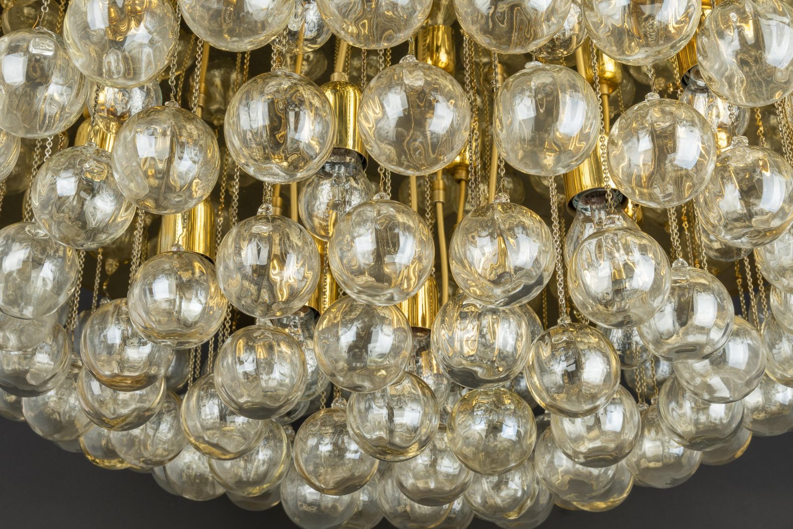 photo vinterior 1 Of 2 Extra Large Murano Glass Chandelier, Christoph Palme, Germany, 1970s