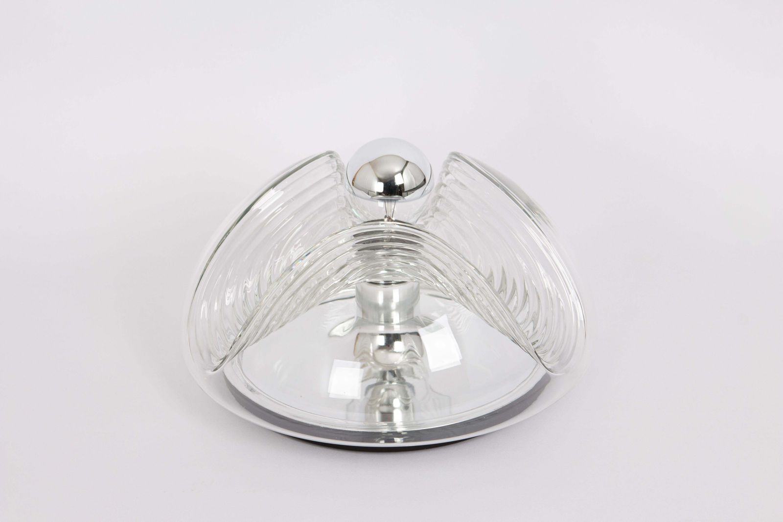 1 Of 8 Large Wall Light Sconce Koch & Lowy By Peill & Putzler, Germany, 1970s photo buy
