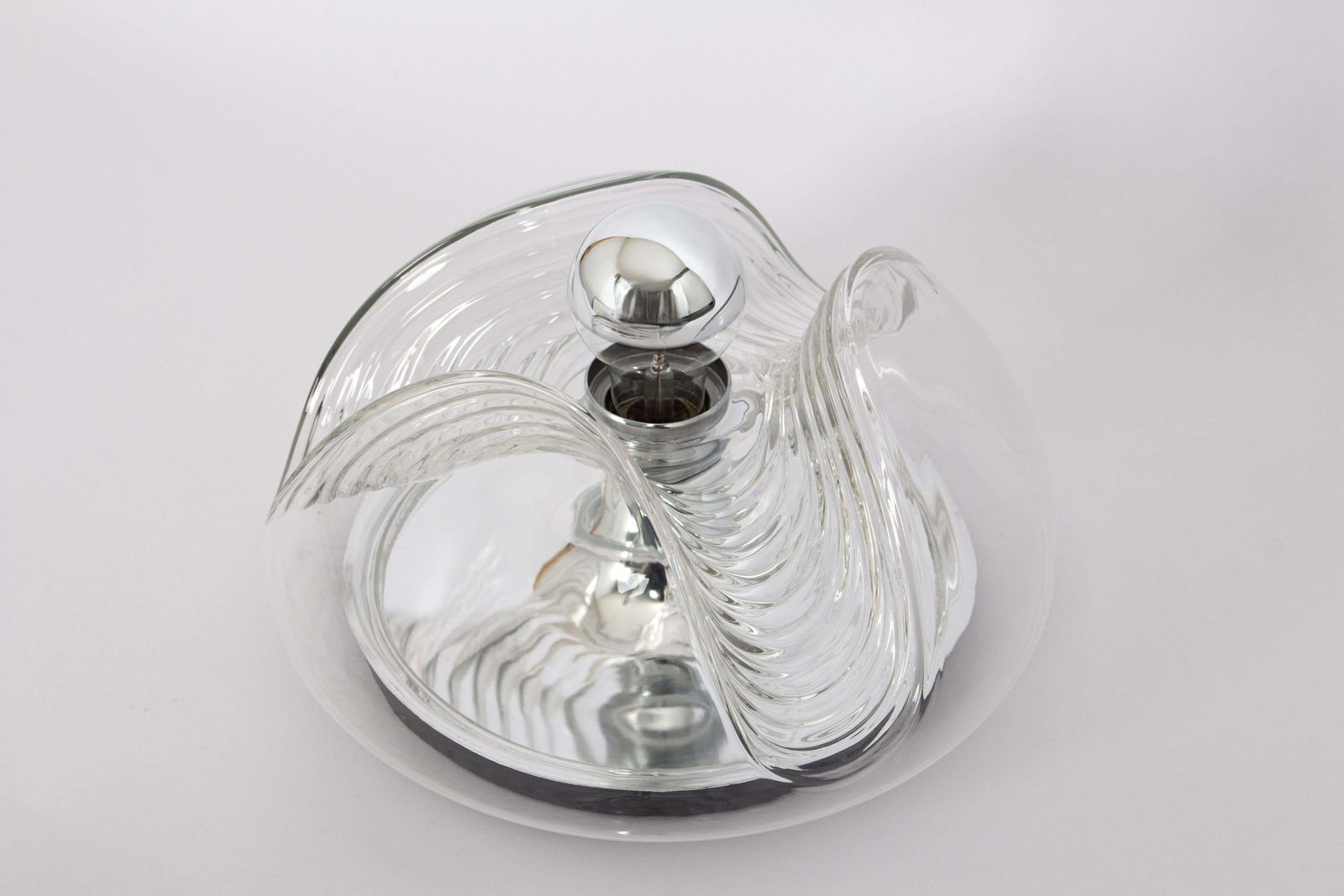 photo vinterior 1 Of 8 Large Wall Light Sconce Koch & Lowy By Peill & Putzler, Germany, 1970s