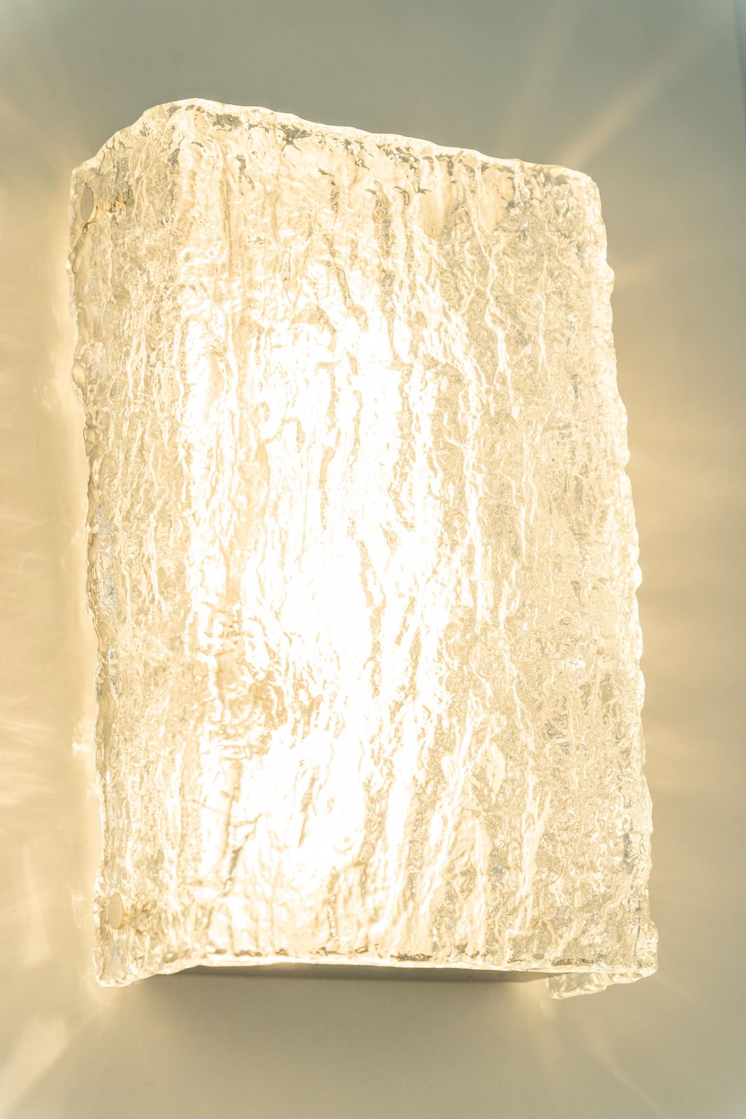 photo for sale 1 Of 3 Sets / Pair Of Murano Glass Sconces By Kaiser, Germany, 1970s