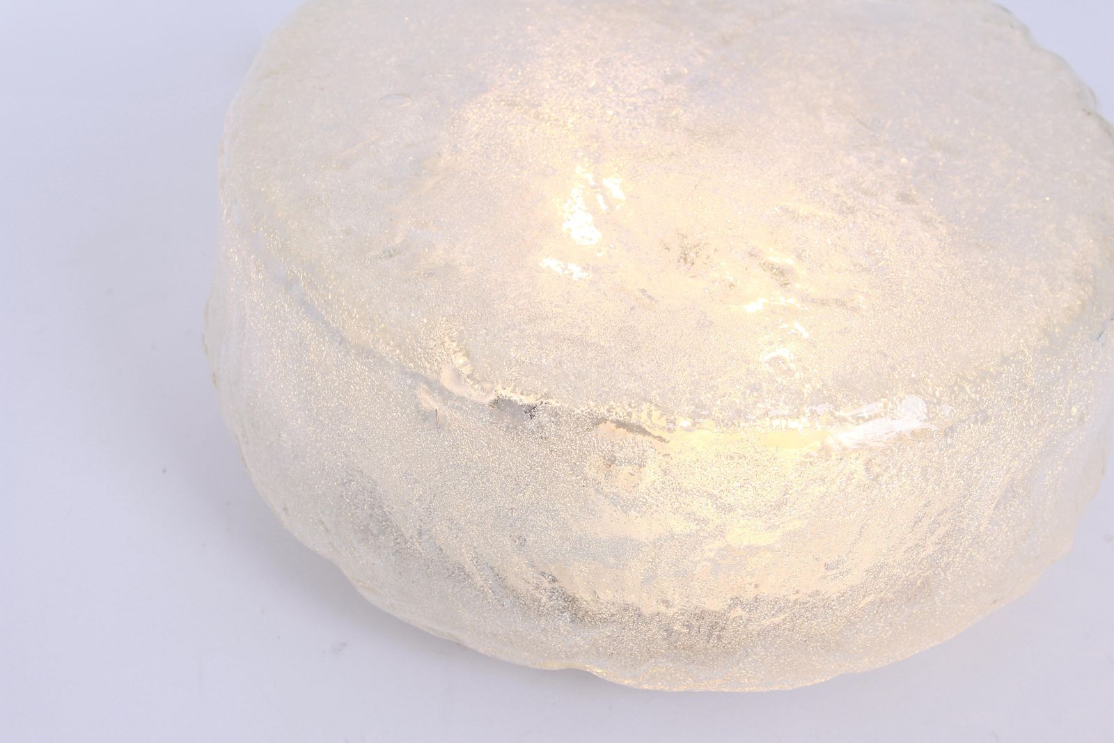 Round Murano Glass Flush Mount By Limburg, Germany, 1970s photo vinterior
