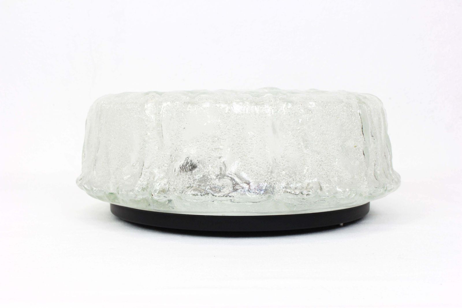 Round Murano Glass Flush Mount By Limburg, Germany, 1970s photo for sale