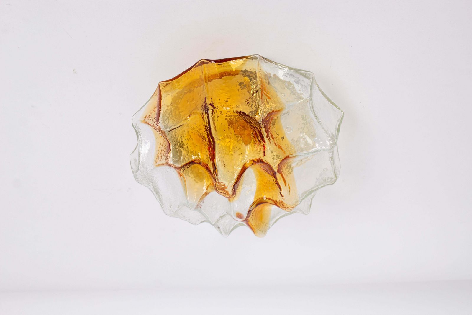 1 Of 4 Petite Murano Flush Mount Fixture, Italy, 1970s photo 645.0