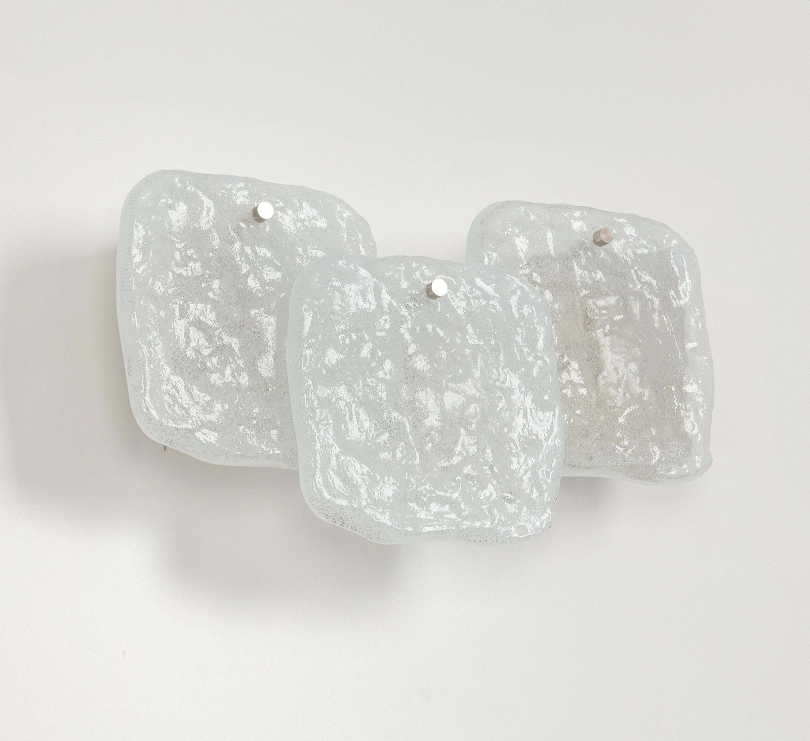 1 Of 2 Pairs Of Large Kalmar Wall Lights Murano Glass By Kalmar, Austria, 1960s photo for sale