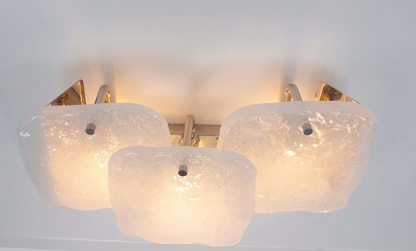 photo furniture 1 Of 2 Pairs Of Large Kalmar Wall Lights Murano Glass By Kalmar, Austria, 1960s